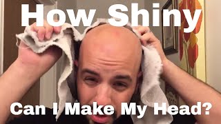 Polishing My Shaved Head [upl. by Koppel799]