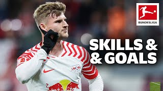 Timo Werner  Magical Skills Goals amp Moments [upl. by Elrebmik616]