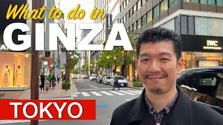 Ginza Tokyo Travel Guide  How travelers can enjoy Ginza Tokyo [upl. by Gawlas]