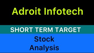 adroit infotech ltd stock target ✅ ADROIT INFOTECH STOCK NEWS  ADROIT INFOTECH ANALYSIS 081124 [upl. by Ohaus23]