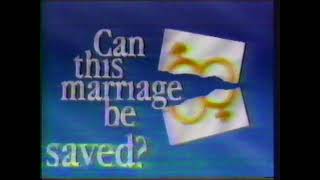 1989 Can This Marriage Be Saved KDKA TV spot [upl. by Enisamoht]