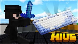 Hive Skywars  Keyboard amp Mouse Sounds Asmr [upl. by Renie607]