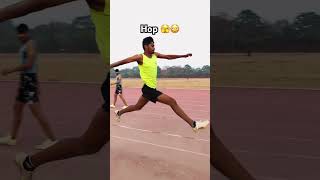 Triple jump youtubeshorts olympicsport trackandfield athletics triplejump jump viralshorts [upl. by Anitsim]