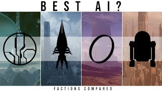 Which SciFi Faction has the BEST AI  Halo Star Wars Mass Effect the Culture [upl. by Sathrum394]