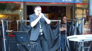 Pietro Messina chante à la fête de la musique 2014 à Mulhouse [upl. by Ely]