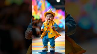 Tiny Trendsetter EcoChic Toddler Steals Australias Runway fasion runway ai cutebaby toddlers [upl. by Hazeefah]