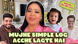 Mujhe Simple Log Acche Lagte Hai 😍😘  Bharti Singh  Haarsh Limbachiyaa  Golla [upl. by Ydne596]