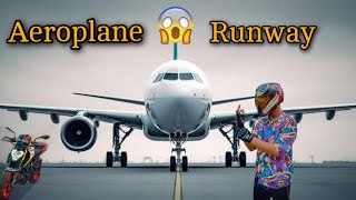 Aeroplane Runway Pe aa Gaya me😱😍  Hawai Patti Dholpur 😱  dholpur youtube explore trending [upl. by Morgenthaler]