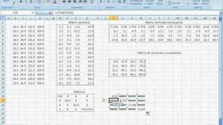 Matriz de correlaciones Correlation matrix [upl. by Kingston]