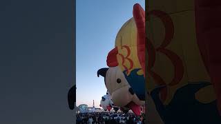 Albuquerque New Mexico  Albuquerque International Balloon Fiesta Evening Session 26 [upl. by Eerahs]