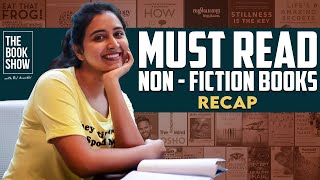 Must Read Non  Fiction Books  The Book Show ft RJ Ananthi  Book Recommendation  Recap [upl. by Falda]