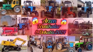 Arzon Traktorlar 8Dekabir2024 Belarus Mtz Ttz T28 Yumz Ekskavatir Hyundai Kombayin Zapchas Vagon [upl. by Nalorac709]