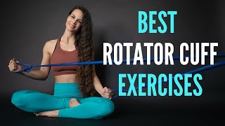 ROTATOR CUFF  Best 5 exercises [upl. by Ladew]