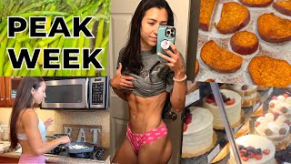 MONDAY OF PEAK WEEK  Bikini Prep Phoenix Europa 2022 [upl. by Eniluap]