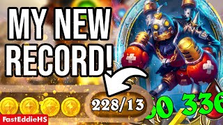 228 Gold Per Turn  Hearthstone Battlegrounds [upl. by Clancy648]