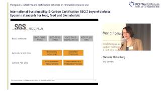 04 Stefanie Stukenborg ISCC Plus standards for food feed and biomaterials [upl. by Burta]