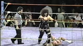 WWC Monster Ripper vs Candi Devine 1990 [upl. by Raymond]