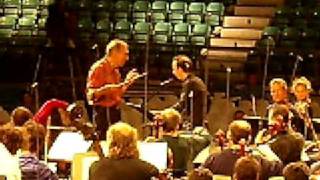 Abbado reharsing Prokofiev with Benigni [upl. by Dorree]