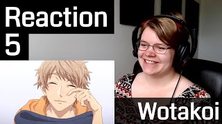 Wotakoi Episode 5 Reaction [upl. by Ynaiffit]