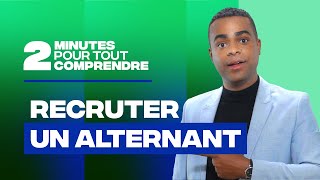 2 minutes pour tout comprendre  Recruter un alternant [upl. by Dlareme198]