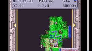 Sid Meiers Civilization SNES  Gameplay 01 [upl. by Rube786]