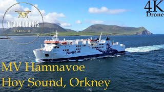 MV Hamnavoe  Northlink Orkney Ferry  DJI MINI3 Pro 4K  June 2023 [upl. by Yttam261]