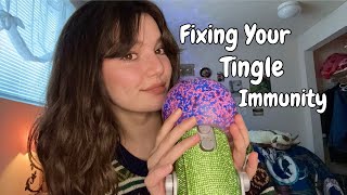 ASMR  Fixing Your Tingle Immunity Fast amp Aggressive Mic Triggers Mouth Sounds Orbeez Ball More [upl. by Herzberg]