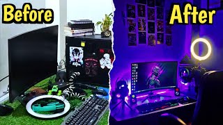 I Turned My Messy setup into an EPIC YouTubeGamingSetup [upl. by Salomone]