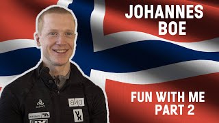 JOHANNES THINGNES BOE  FUNNY GUY OF BIATHLON PART 2 [upl. by Dodie]