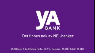 Prøv heller med en yA Bank 1 [upl. by Massimiliano887]