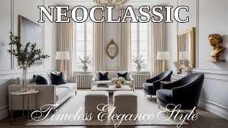 Neoclassic Design in Modern Living  Timeless Elegance Meets Contemporary Style [upl. by Alle]