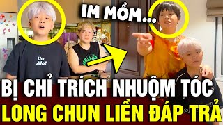 Nhuộm đầu tóc BẠCH KIM ĂN TẾT bị phán xét hư hỏng anh trai LONG BÉ liền ĐÁP TRẢ Tin Nhanh Official [upl. by Chon]