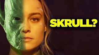 Captain Marvel Theory SKRULL IMPOSTOR SkrullSearch [upl. by Ttezzil]