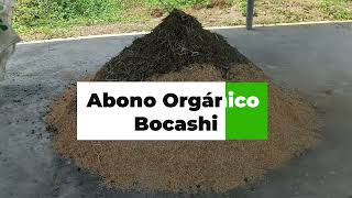 Abono orgánico Bocashi [upl. by Aryk]