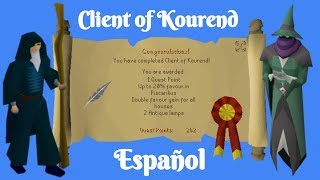 OSRS Client of Kourend Quest Español [upl. by Meehsar]