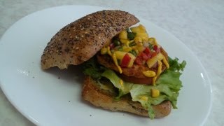 Ciabatta Bread Rolls Sandwich  Video Recipe by Bhavna [upl. by Tia]