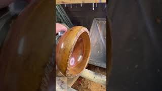 Stunning Cooktown Ironwood Bowl woodenbowlturning woodturningforbeginners woodturning [upl. by Icaj424]