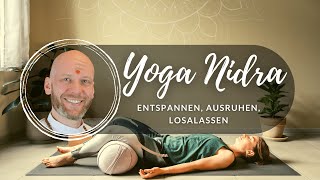 Yoga Nidra  Tiefenentspannung  45 Minuten  geführte Meditation  Deutsch [upl. by Fredi601]