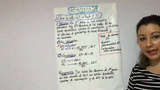 Estadistica en Epidemiologia Porcentajes [upl. by Melloney]