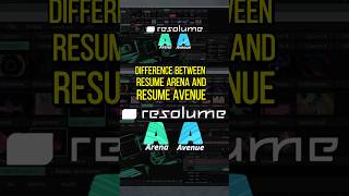 What is different in RESOLUME ARENA than AVENUE  Resolume Masterclass Highlights [upl. by Dibrin477]