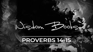 Wisdom Books  Proverbs 1415 [upl. by Herzen]