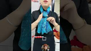 Trending silk scarf shawl design for ladies fashion style shorts scarf [upl. by Sachi692]