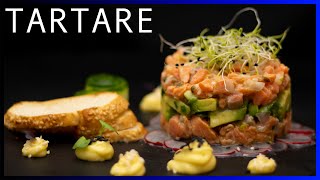 Best Salmon Tartare with Avocado Recipe [upl. by Joanne987]