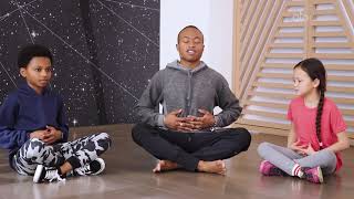 Be Flexible Body Breathing with Andrew Sealy  Free Kids Yoga [upl. by Ymaj]