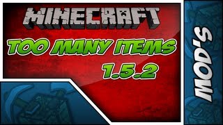 Minecraft Mods  TooManyItems 152  Como instalar Desatualizado  Willzy [upl. by Ul]