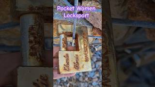 Workzone mono block shutter lock  Rock Lock Wall Townsville Australia locksport [upl. by Enilorak]