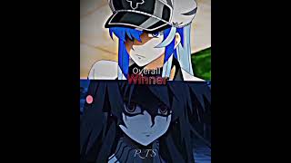 Esdeath vs Akameakamegakill [upl. by Yelreveb]