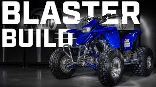 Yamaha Blaster 200 2Stroke ATV Build [upl. by Arak]