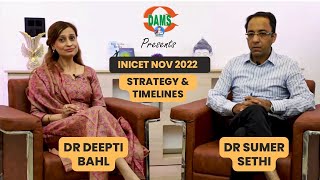 INICET Nov 2022 Strategy amp Timeline  Mentor Duo  Dr Sumer Sethi Dr Deepti Bahl [upl. by Leinad]