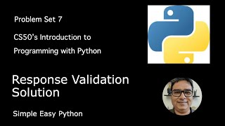 Response Validation Solution CS50P – Problem Set 7 [upl. by Ulane]